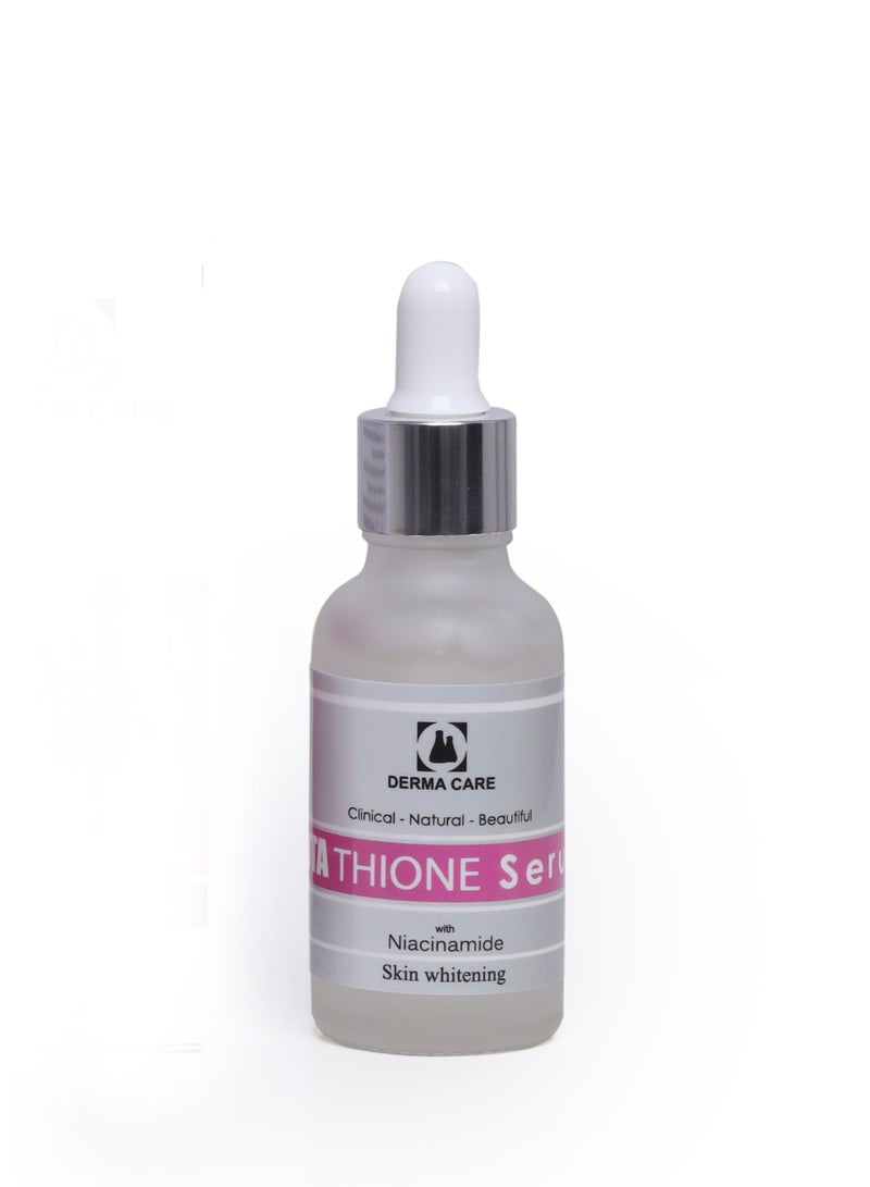 DERMA CARE GLUTATHIONE SERUM (NIACNINAMIDE) BRIGHT EVEN TONE - Image 2